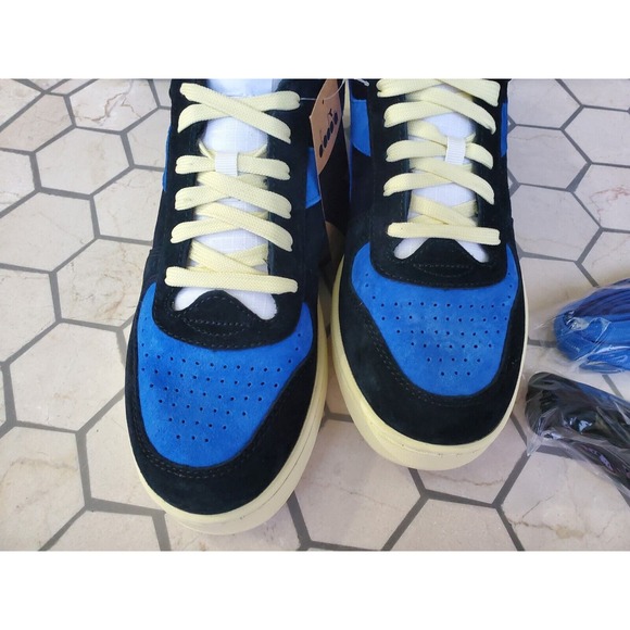 Diadora X Men 97 Magic Basket Low Storm Black Blue Marvel New w/Box Size 11.5 - Picture 2 of 11